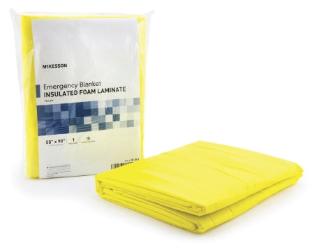 Rescue Blanket McKesson 58 W X 90 L Inch Foam Isulation / Laminate 0.69 lbs.