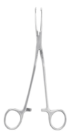 Miltex Ligator Forceps Sklar® McGivney 7-1/2 Inch Length Surgical Grade Stainless Steel NonSterile Ratchet Lock Finger Ring Handle Angled Angular Tip - M-202065-1299 - Each