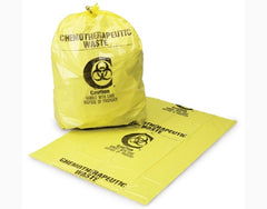 Medegen Medical Products LLC Chemo Waste Bag Medegen Medical Products 12 - 16 gal. Yellow Bag Polyethylene 25 X 34 Inch - M-202659-3707 - Case of 250