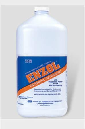 Advanced Sterilization Products Enzymatic Instrument Detergent Enzol® Liquid Concentrate 1 gal. Jug Spearmint Scent - M-203060-2454 - Case of 4