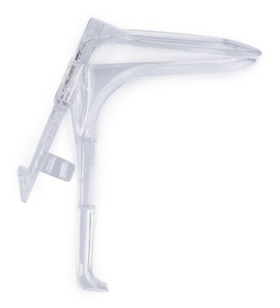 Vaginal Speculum McKesson Graves NonSterile Office Grade Plastic Large Double Blade Duckbill Disposable Without Light Source Capability - M-203971-2159 - Case of 10