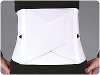 Scott Specialties Lumbar Back Support X-Large Hook and Loop Closure 42 to 48 Inch Waist Circumference 9 Inch Adult