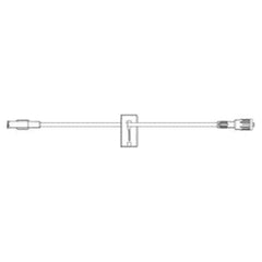 B. Braun Extension Set 6 Inch Tubing Without Ports 1 mL Priming Volume DEHP-Free - M-204583-4865 - Case of 100