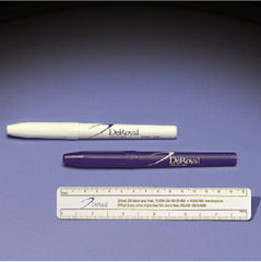 DeRoyal Skin Marker Gentian Violet Fine Tip Ruler Sterile - M-204807-2438 - Case of 50