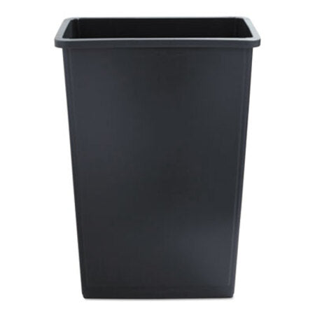 Boardwalk® Slim Waste Container, 23 gal, Gray, Plastic