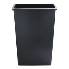 Boardwalk® Slim Waste Container, 23 gal, Gray, Plastic