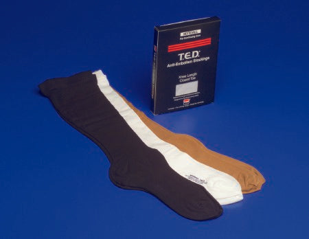 Cardinal Anti-embolism Stocking T.E.D.™ Knee High Small / Regular Beige Closed Toe