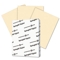 Springhill® Digital Index Color Card Stock, 110lb, 8.5 x 11, Ivory, 250/Pack