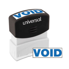 Universal® Message Stamp, VOID, Pre-Inked One-Color, Blue