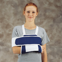 DeRoyal Shoulder Sling and Swathe DeRoyal® Pediatric Canvas Contact Closure Left or Right Arm