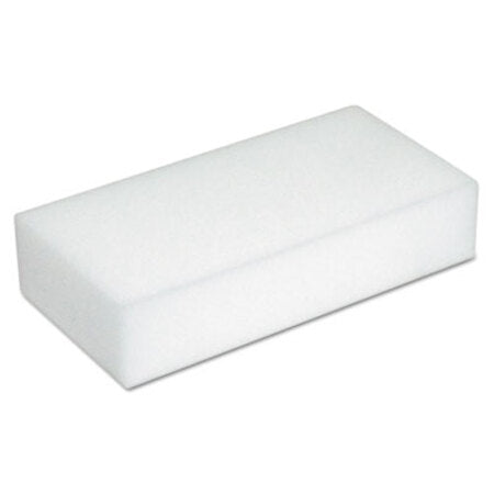 Boardwalk® Disposable Eraser Pads, White, Foam, 2 2/5 x 4 3/5, 100/Carton