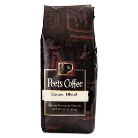 Tea® Bulk Coffee, House Blend, Ground, 1 lb Bag