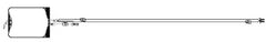 ICU Medical Urology Irrigation Set 2000 mL 0.241 Inch ID 24 Inch 2 Lead