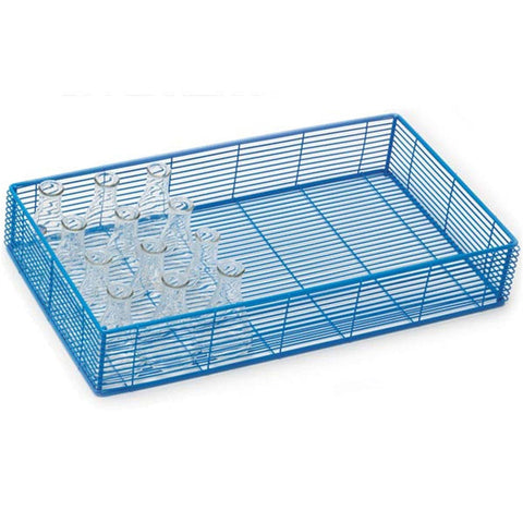 20"L x 11"W x 3.5"H Epoxy Coated Wire Basket 20"L x 11"W x 3.5"H ,1 Each - Axiom Medical Supplies