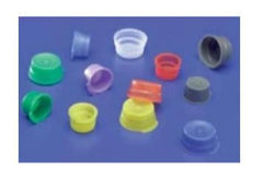 Cardinal Monoject™ Tube Closure Snap Cap Green 13 mm For Resealing Most Evacuated Glass or Plastic Blood Collection Tubes NonSterile - M-1115142-3753 - Case of 10