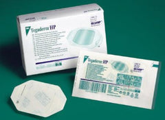 3M Transparent Film Dressing 3M™ Tegaderm™ HP Rectangle 4 X 4-3/4 Inch Frame Style Delivery With Label Sterile