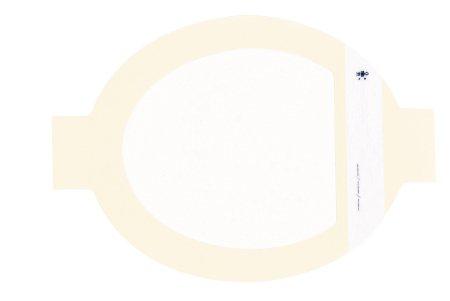 3M Transparent Film Dressing 3M™ Tegaderm™ HP Oval 4 X 4-1/2 Inch Frame Style Delivery With Label Sterile