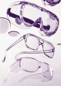 Medegen Medical Products LLC Safety Glasses Vision Tek® Clear Tint Clear Frame Over Ear One Size Fits Most