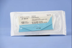 Suture without Needle Perma - Hand SUTUPAK Braided Silk Nonabsorbable Coated Size 3 - 0 24 Inch Suture