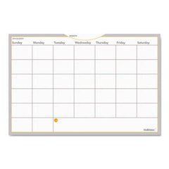 AT-A-GLANCE® WallMates Self-Adhesive Dry Erase Monthly Planning Surface, 36 x 24