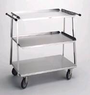 Pedigo Products Utility Cart Stainless Steel 22 X 41.5 X 38.25 Inch Silver Steel