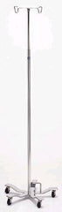 Pedigo Products IV Stand Floor Stand 4-Hook 5 Caster, 2 Inch Swivel - M-486171-4027 - Each