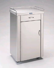 Pedigo Products Treatment Cabinet Floor Standing Stainless Steel 1 Drawer 1 Shelf