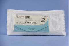 Suture without Needle Perma - Hand SUTUPAK Braided Silk Nonabsorbable Coated Size 3 - 0 30 Inch Suture