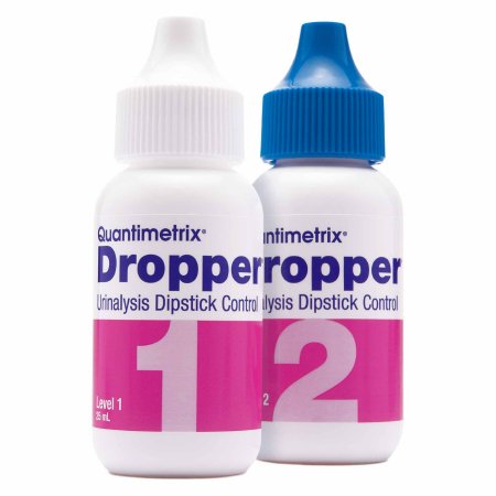 Quantimetrix Urine Chemistry Urinalysis Control Dropper® Urinalysis Dipstick Testing 2 Levels 4 X 25 mL