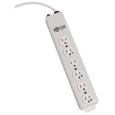 Tripp Lite Medical-Grade Power Strip Not for Patient-Care Vicinity, 6 Outlets, 6 ft Cord