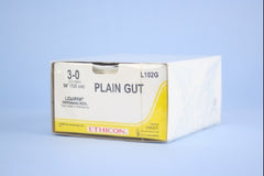 Ligating Reel with Suture LigaPak Plain Gut Absorbable Uncoated Size 3 - 0 54 Inch Suture