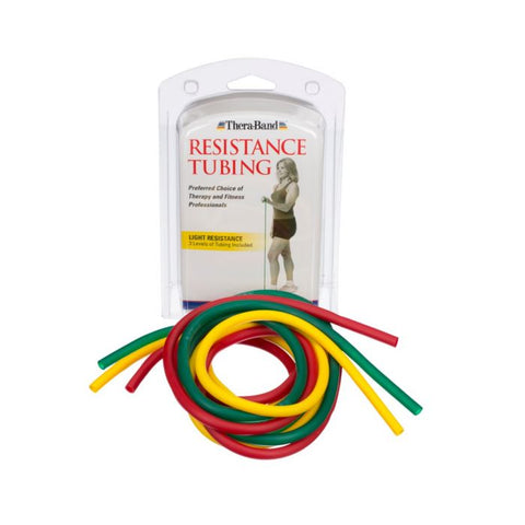 TheraBand Tubing, Active Recovery Kit, Light