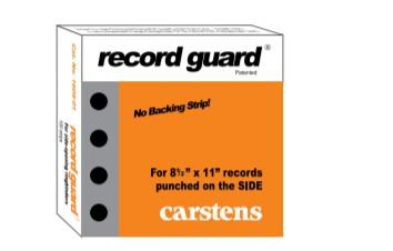 Carstens Side Hole Punch Record Guard®