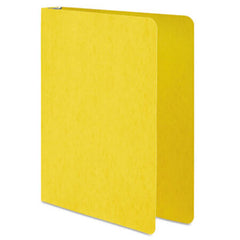Wilson Jones® PRESSTEX Round Ring Binder, 3 Rings, 1" Capacity, 11 x 8.5, Yellow