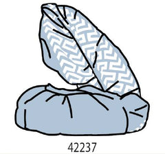 Precept Medical Products Shoe Cover X-Large Shoe High Nonskid Sole Blue NonSterile