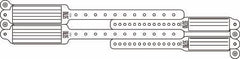Precision Dynamics Identification Wristband Speedi-Print® Veri-Color® Write On Band Permanent Snap Without Legend - M-353562-4783 - Box of 100