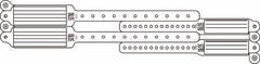 Precision Dynamics Identification Wristband Speedi-Print® Veri-Color® Write On Band Permanent Snap Without Legend - M-215232-2903 - Box of 100