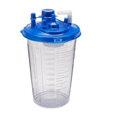 Cardinal Suction Canister Medi-Vac® Guardian™ 1200 mL Shut-Off Valve / Locking Lid