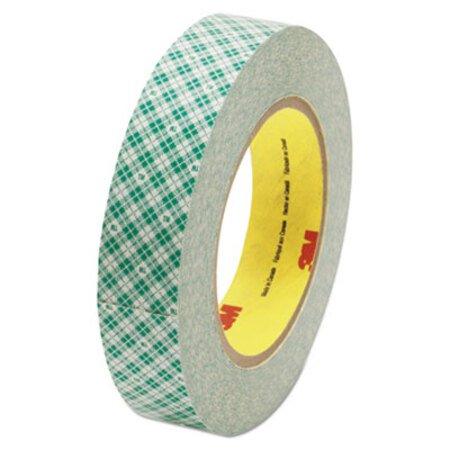 3M™ Double-Coated Tissue Tape, 3" Core, 1" x 36 yds, White