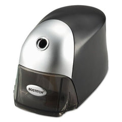 Bostitch® QuietSharp Executive Electric Pencil Sharpener, AC-Powered, 4" x 7.5" x 5", Black/Graphite