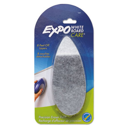 Expo® Dry Erase Precision Point Eraser Refill Pad, 2.25" x 6"
