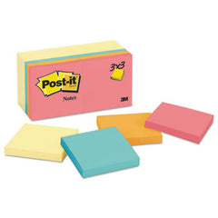Post-it® Notes Original Pads Value Pack, 3 x 3, Canary Yellow/Cape Town, 100-Sheet, 14 Pads