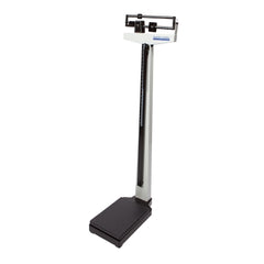 Health O Meter Column Scale with Height Rod Health O Meter® Balance Beam Display 390 lbs. Capacity Black / White Analog