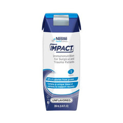 Nestle Healthcare Nutrition Tube Feeding Formula Impact® 8.45 oz. Carton Ready to Use Unflavored Adult