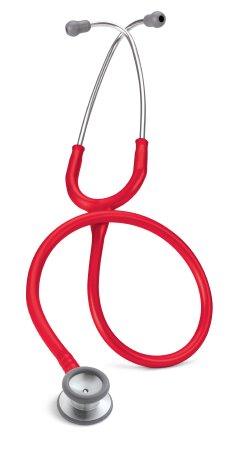 3M Classic Stethoscope 3M™ Littmann® Classic II™ Red 1-Tube 28 Inch Tube Double-Sided Chestpiece