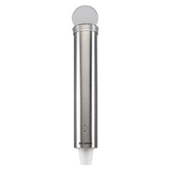 San Jamar® Small Pull-Type Water Cup Dispenser, Stainless Steel