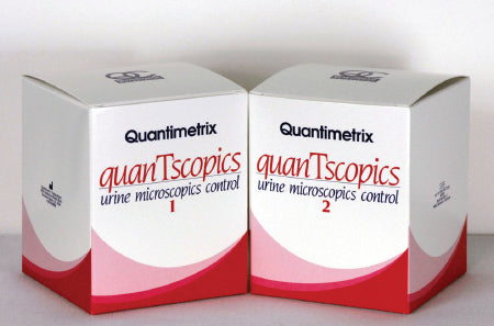 Quantimetrix Urine Chemistry Urinalysis Control QuanTscopics® Urinalysis / Microscopics Level 1 / Low 4 X 120 mL