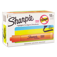 Sharpie® Tank Style Highlighters, Chisel Tip, Orange, Dozen