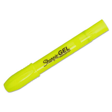 Sharpie® Gel Highlighters, Bullet Tip, Fluorescent Yellow
