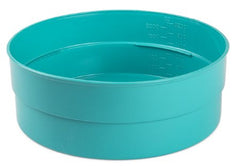 Medegen Medical Products LLC Guidewire Bowl 80 oz, Turquoise, Without Lid, Nonsterile - M-226206-4459 - Case of 60